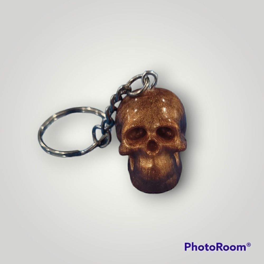 Skull keychain (Z134) - Key & Card Holders/Accessorie